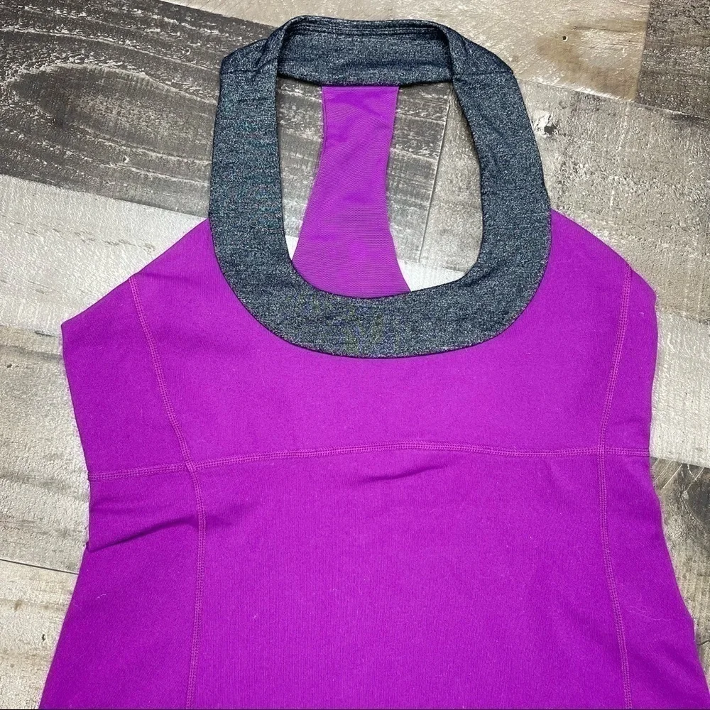 Lululemon Purple Tank Top size 8